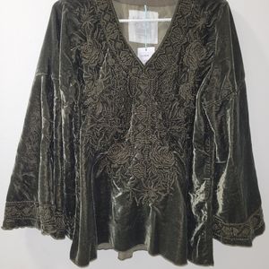 Anthropologie Kyla Seo Carmen top